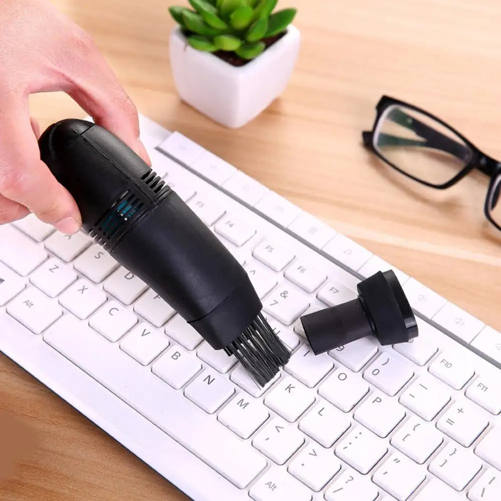 New Portable Laptop Keyboard Cleaning and Vacuum Cleaning Powerful USB Keyboard Cleaner Cleaning and Vacuum Micro Dust Brush