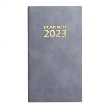 Agenda Notebook Useful English Content Minimalist Design Portable A6 Agenda Planner Office Notebook for Journal