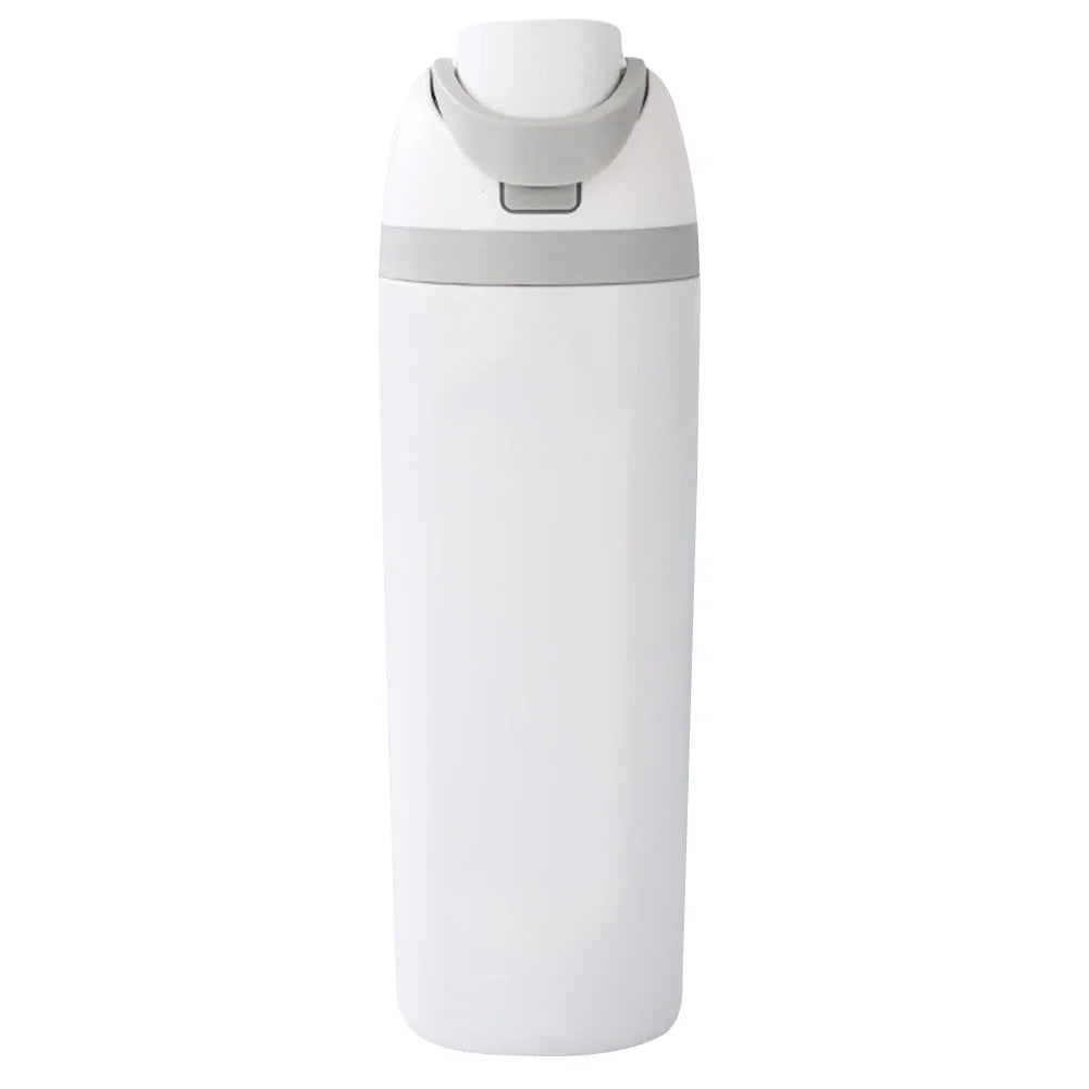 19oz 24oz 32oz Botol Air Keluli Tahan Karat Tertebat Dengan Cawan Termos Jerami Kelalang Vakum Botol Air Kereta Untuk Perjalanan Sukan