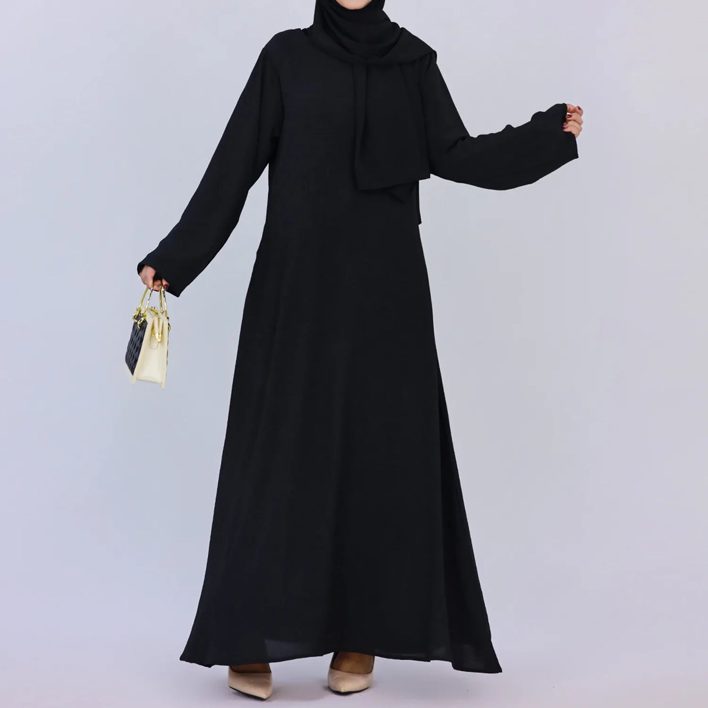 Multicolor Kaftan Maxi Dress for Women, Muslim Clothing, Dubai, Turkey, Plus Size, Abaya, Ladies Evening Dresses, 2024, LR593