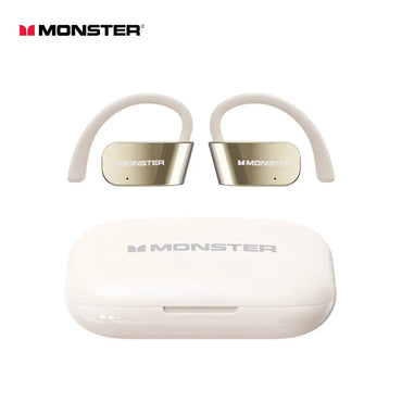 Monster GT10 OWS Fon Telinga Bluetooth 5.4 Wayarles Dijalankan Udara Fon Telinga Sukan Telinga Terbuka Fon Telinga Sukan Permainan Muzik Dwi Mod