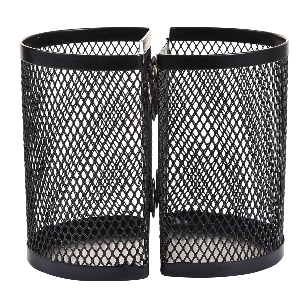 Pemegang Pen Magnetik Untuk Peti Sejuk Papan Putih Tahan Lama Penyimpanan Mesh Ringan Bakul Magnet Aksesori Penganjur Loker Bakul