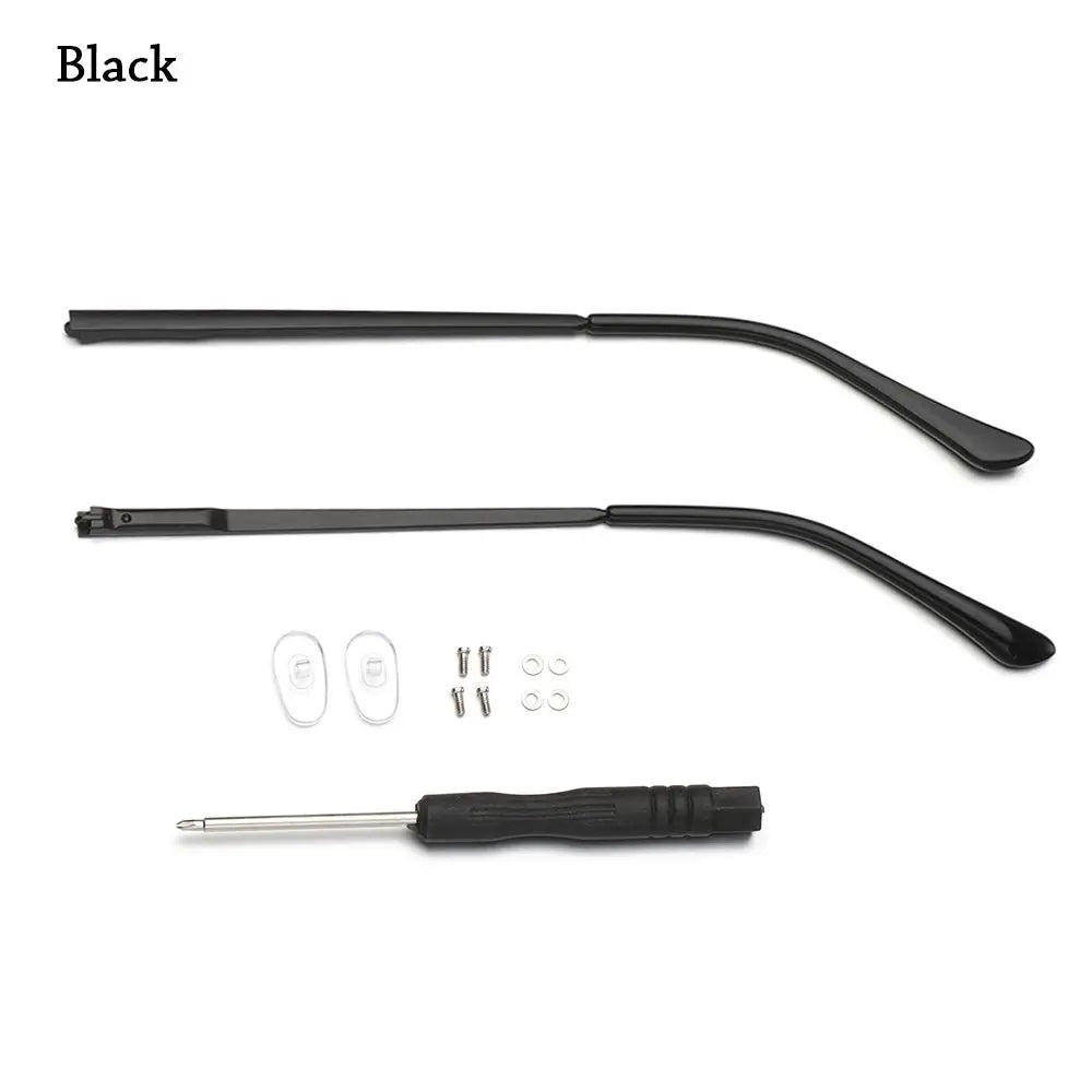 1 Pair Metal Eyeglasses Temple Arm Eyeglasses Replacement Metal Leg Repair Eyewear Accessories Eyeglasses Frames Accessories
