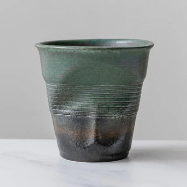 Ceramic Coffee Mug, Pottery Cups, Porcelain Tea Cup, Drinking Water, Teacup Mug, Kiln Change, 200ml, 1Pc