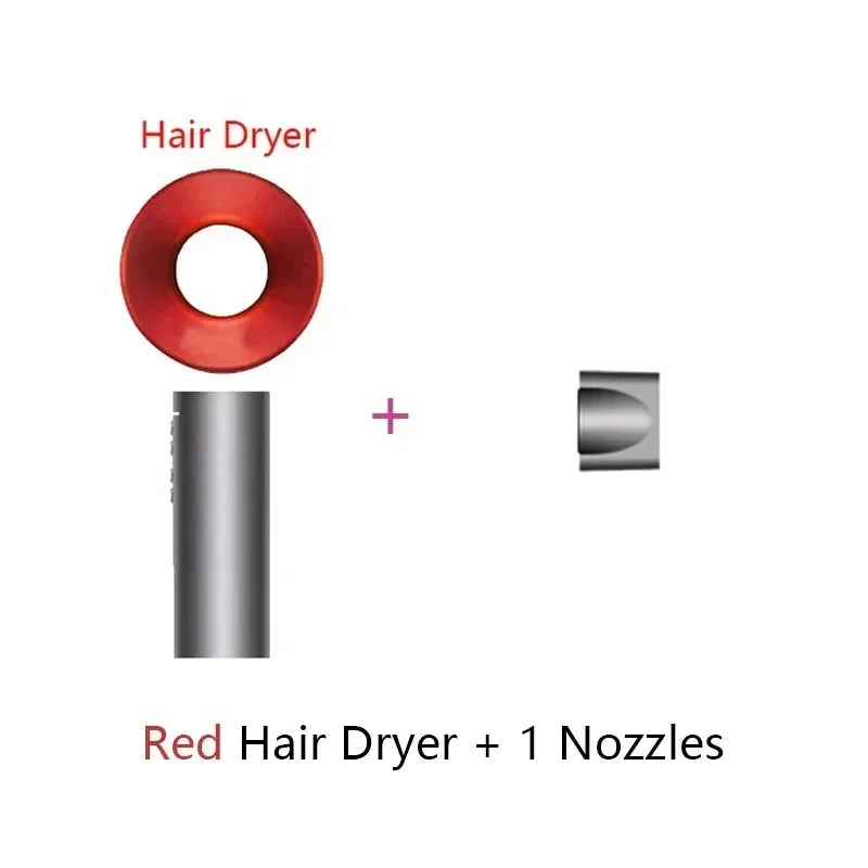 Professional Leafless Electric Hair Dryer Machine Negative Ions 220v Air Blower Super Ionic Blow Dryer 5 in 1 Styling Tools