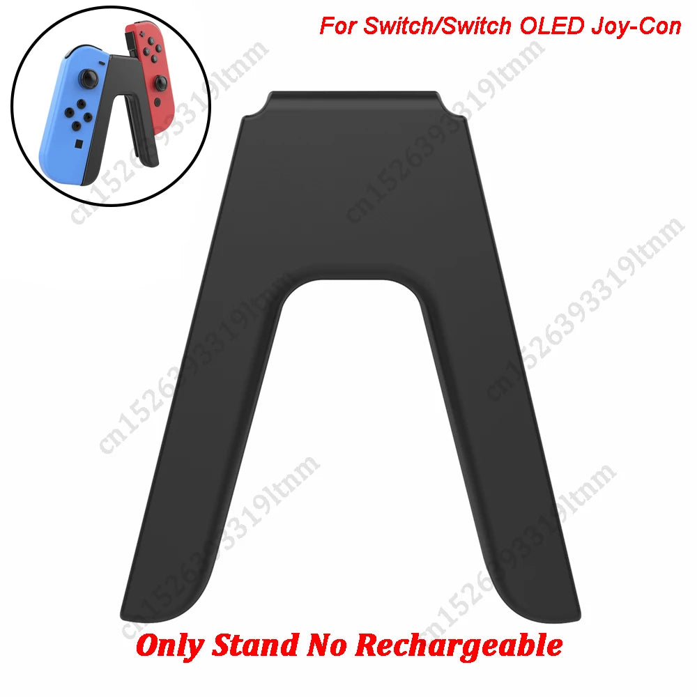 Charging Grip Bracket for Nintendo Switch Gaming Controller Grip Charging Station for Nintendo Switch OLED Joy-Con Stand Holder