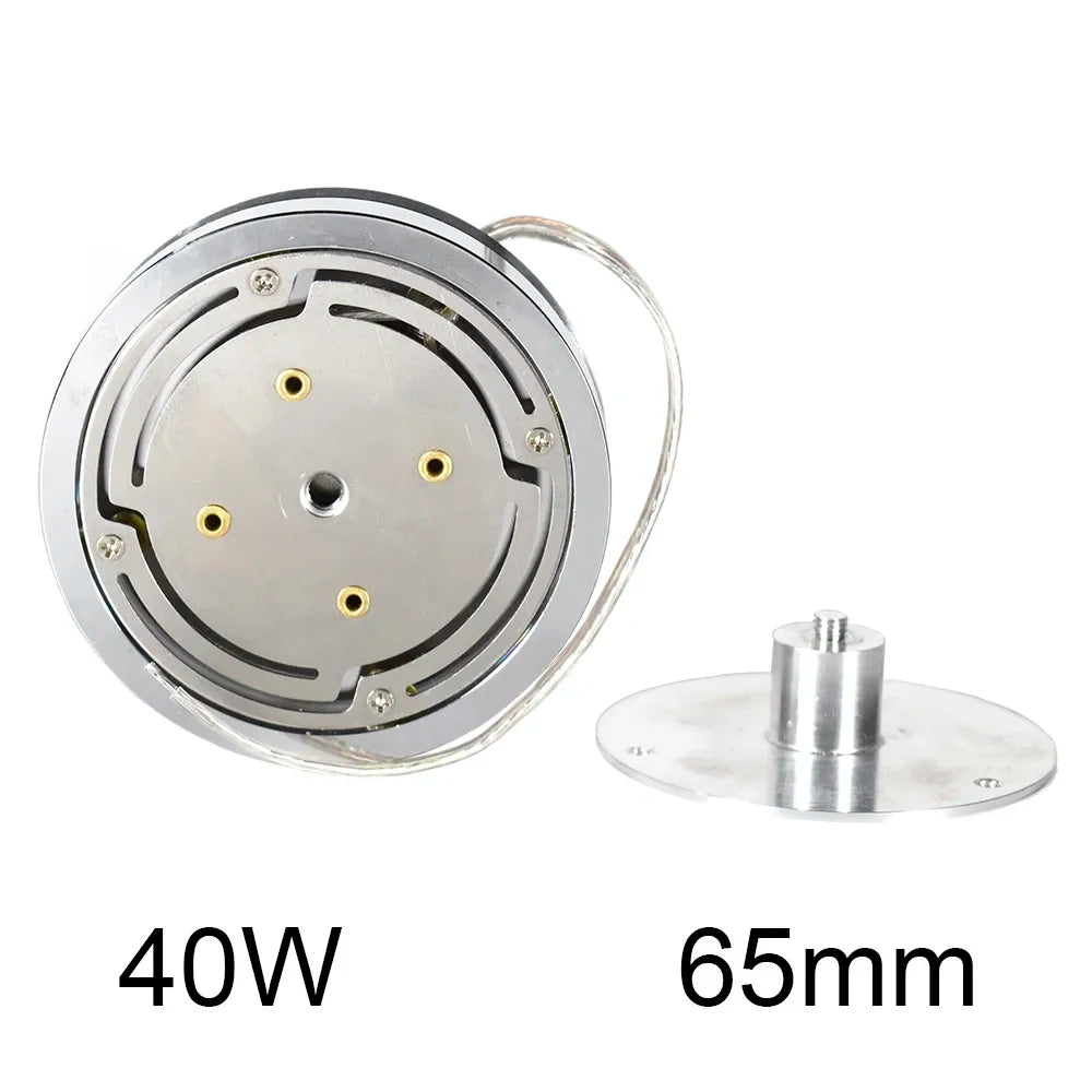 100/75/65MM Pembesar Suara Getaran Julat Penuh Pembesar Suara Audio Resonans Mudah Alih 40 50 80W Anti-jiran Bass Woofer Vibrator