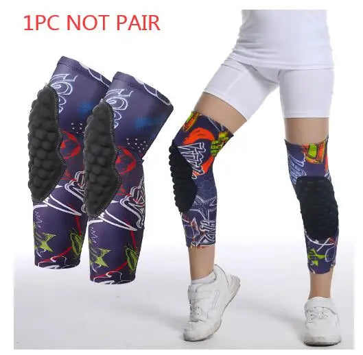 1PC Children's anti-collision knee pads EVA Outdoor Sports Basketball knee braces Patella Support StrongCompression Protection