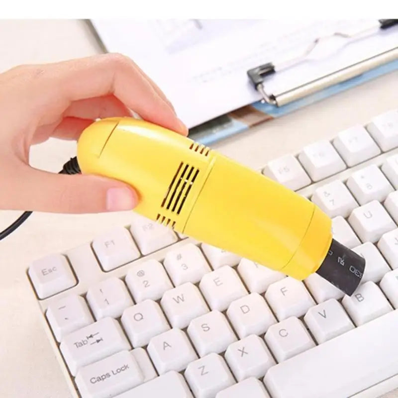 New Portable Laptop Keyboard Cleaning and Vacuum Cleaning Powerful USB Keyboard Cleaner Cleaning and Vacuum Micro Dust Brush