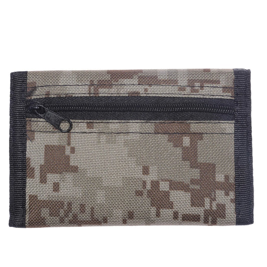 Camouflage Wallets Slim Wallet Trifold Tactical Sports Outdoor Wallets With Zipper Travel Coin Purse Card Holder Gifts For Male