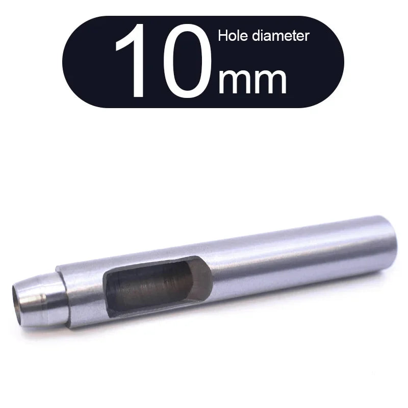 0.5-20mm High Quality Leather Craft Hole Punching Tool Round Steel Knife Cut for Belts Paper Bag Metal Gaskets Plastic Puncher