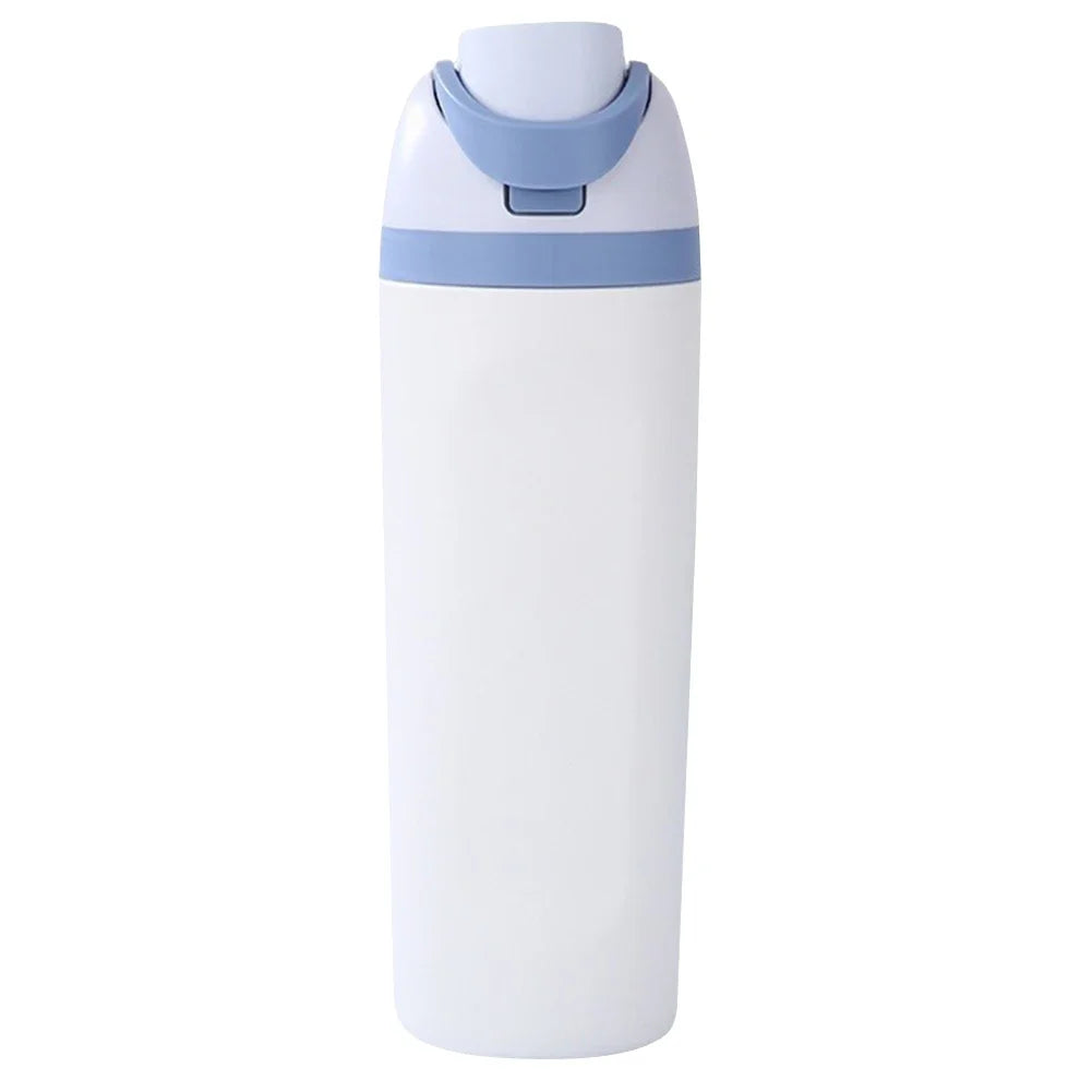 19oz 24oz 32oz Botol Air Keluli Tahan Karat Tertebat Dengan Cawan Termos Jerami Kelalang Vakum Botol Air Kereta Untuk Perjalanan Sukan
