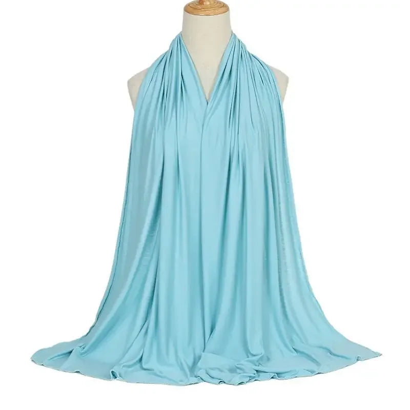 Tudung Tudung PolyesterJersey Untuk Muslimah Selendang Selendang Mudah Melar Tudung Modal Tudung Tudung Tudung Wanita Afrika Serban