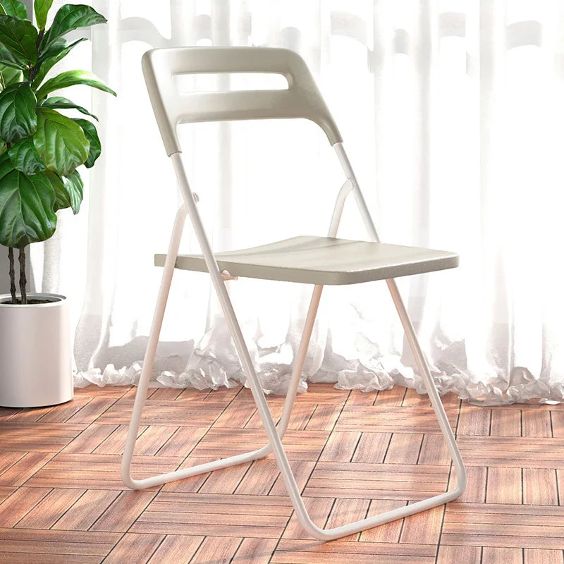 Folding Chairs Minimalist Home Leisure Backrest Chairs Dining Chairs Exhibition Chairs Plastic Training Chairs Dining Chair 2024