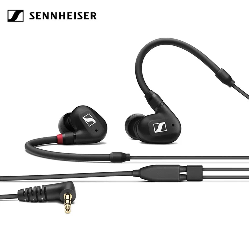 Fon Telinga Sukan Berwayar Sennheiser IE40 Pro Asli dengan Fon Telinga Penebat Bunyi Tepat untuk Fon Telinga Pemantauan Berjalan
