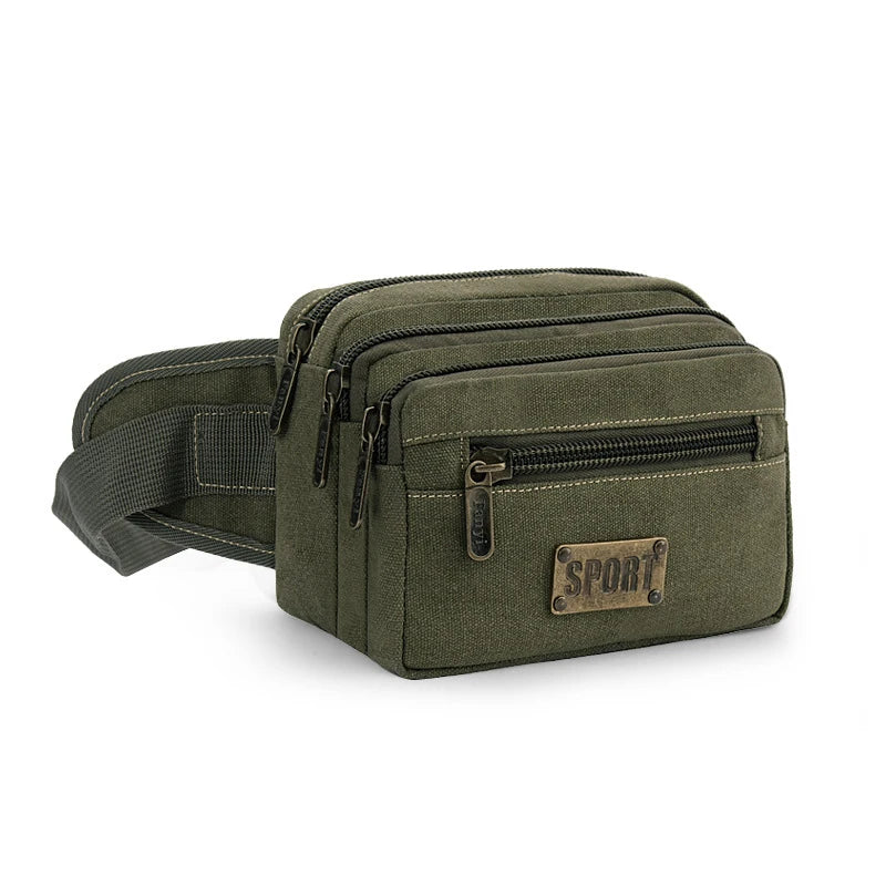 Large Capacity Waist Bags Mobile Phone Pockets Cashier Bag Fashion Shoulder Bag Breathable Crossbody Bags Outdoor Running Bag
