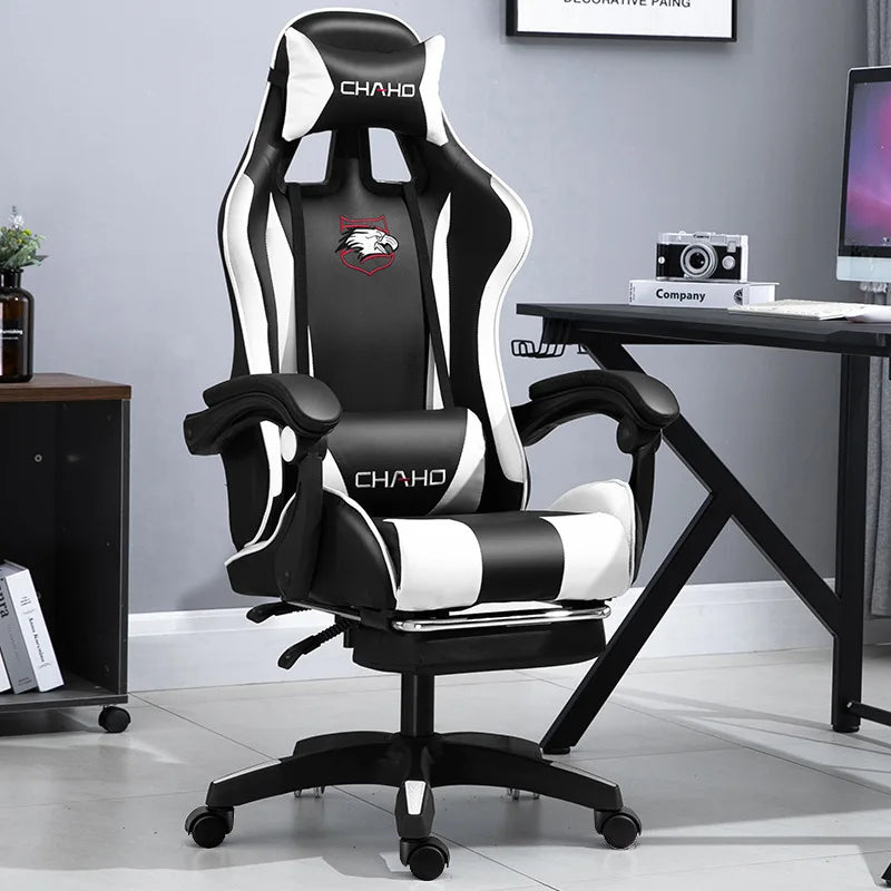 Computer Chair Back Home Office Gaming Chairs Creative Comfortable Sedentary Stool Modern Simple Swivel Sofa Bedroom Decoration
