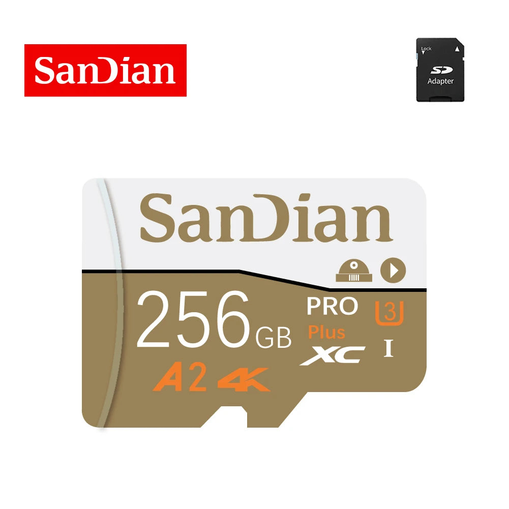 Kad Memori Mini Sd Kelas10 Asal 1TB Kad Sd TF Mikro 2TB Pintar 150MB/s Kad SD/TF Untuk Pembaca Kad Pemberian Telefon/Kamera/Drone