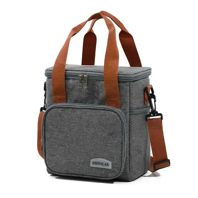 Thermal Lunch Bag Picnic Food Cooler Bags Insulated Case Durable Waterproof Office Bento Lunch Knapsack Lunch Bags for Children