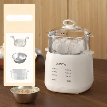 Pengukus Telur Elektrik Isi Rumah Mini Pembuat Telur Elektrik Matikan Automatik Dandang Telur Pelbagai Fungsi Dandang Telur Matikan