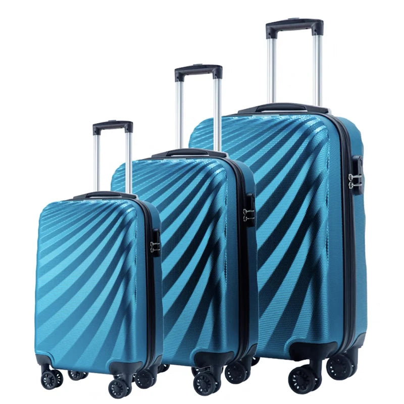 Bagasi Perjalanan Panas Beg pc beg pakaian Lelaki Rolling luggage on Wheels Jenama wanita 20/24/28 inci Beg Troli vs kotak troli