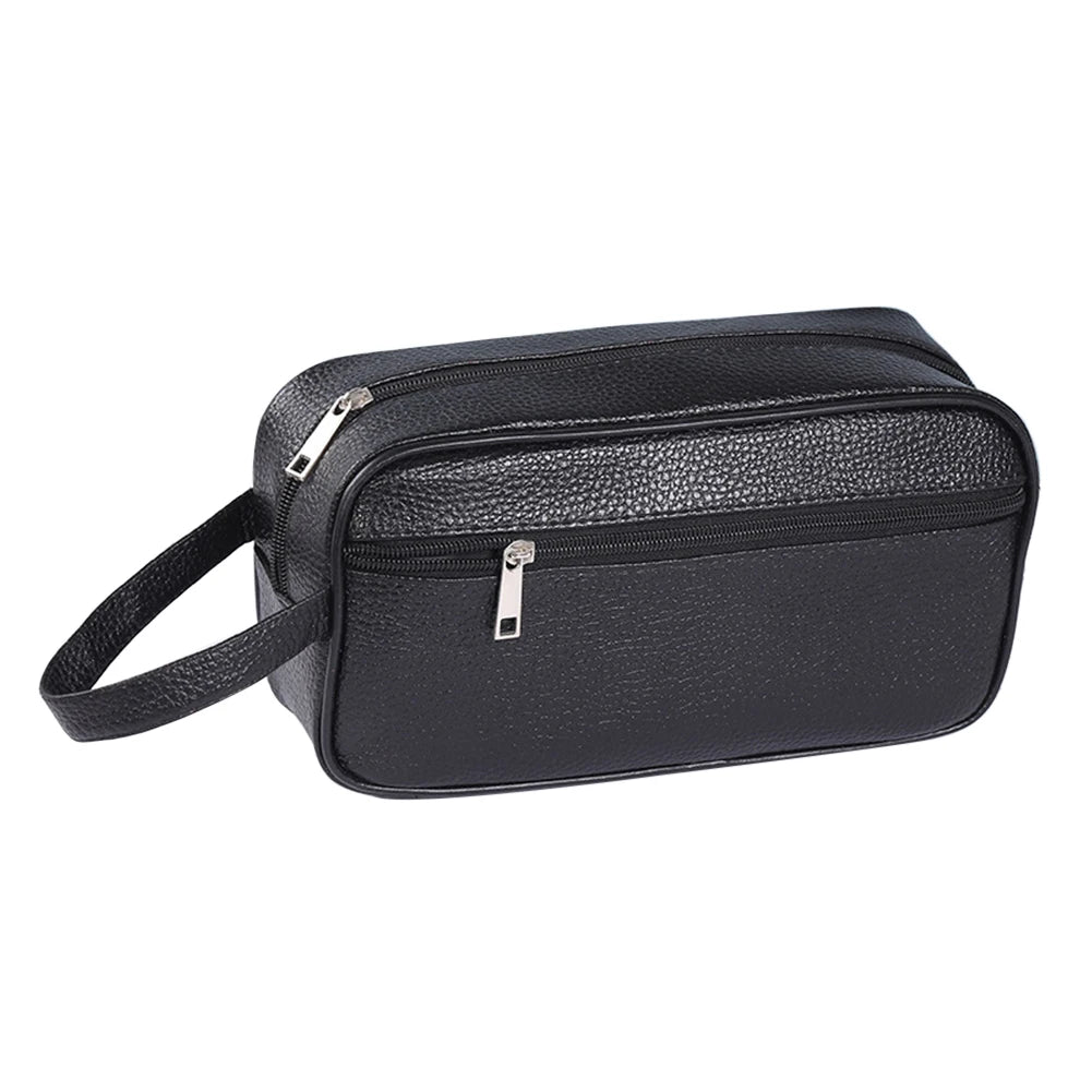 Lelaki Wanita Fesyen Wristlet Beg Kreatif PU Kulit Handphone Wristlet Bag Beg Tangan Kecil Warna Tulen Dompet