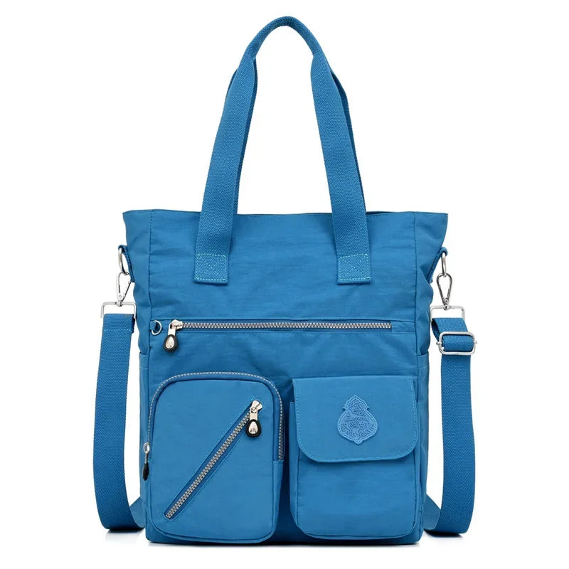 Beg Tangan Beg Messenger Tangan Atas Wanita Jenama Terkenal Nilon Beg Selempang Pantai Bahu Besar Kasual Tote Dompet Wanita Sac bolsa