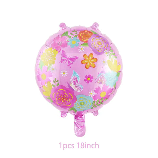 40Inch Colorful Gradient Number Balloon 0-9 Digit Foil Helium Balloon Butterfly Girl Birthday Party Decor Baby Shower Kids Gifts