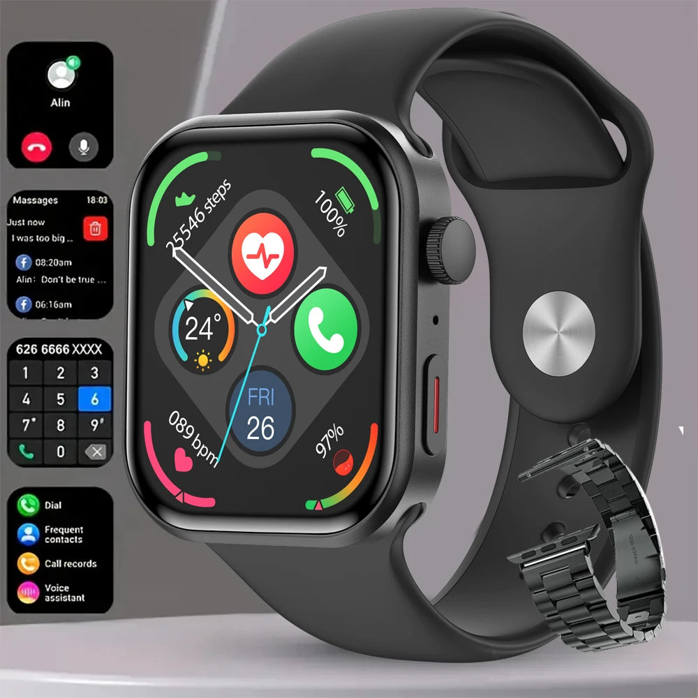Baru Untuk Jam Tangan Huawei FIT 3 Jam Tangan Pintar Wanita Lelaki Jam Tangan Sukan Skrin HD GPS NFC Penjejak Kesihatan Panggilan Suara Jam Tangan Pintar Fesyen