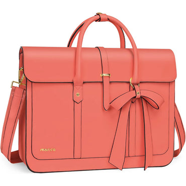 Fesyen Tote Beg Wanita 2024 PU Kulit Bahu Messenger Beg Tangan Kasual Beg Tangan Kerja Perniagaan Beg Tangan Komputer Perjalanan Lengan