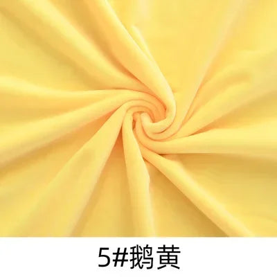 50x50cm/150x50cm 1mm Crystal Velvet Doll Skin Fabric For Short Plush Doll Skin Fabric Pillow DIY Handmade Cloth TJ987