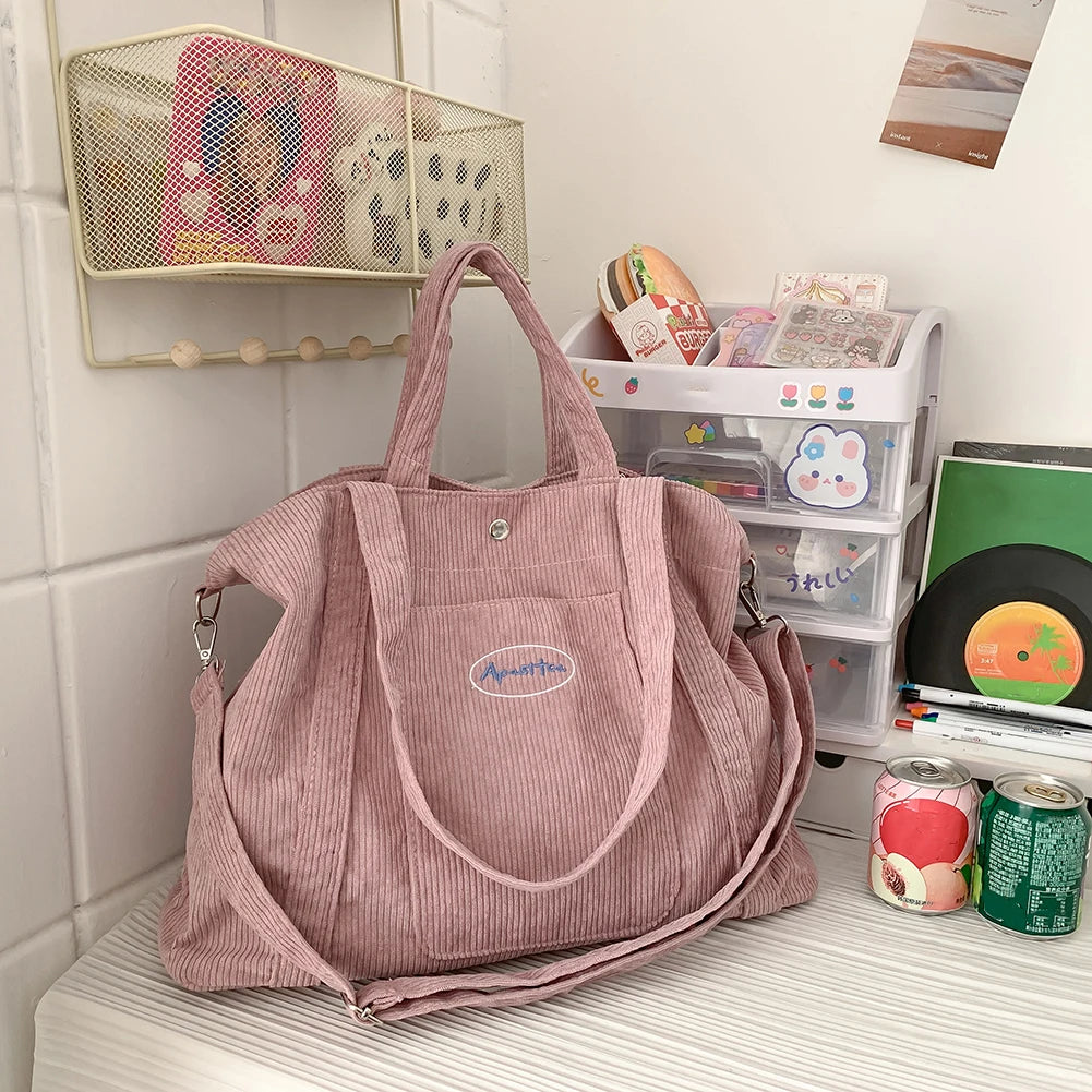 Beg Crossbody Kasual Wanita dengan Beg Bahu Hobo Poket Dalaman Lembut Serbaguna Beg Kerja Beli-belah Berkapasiti Besar