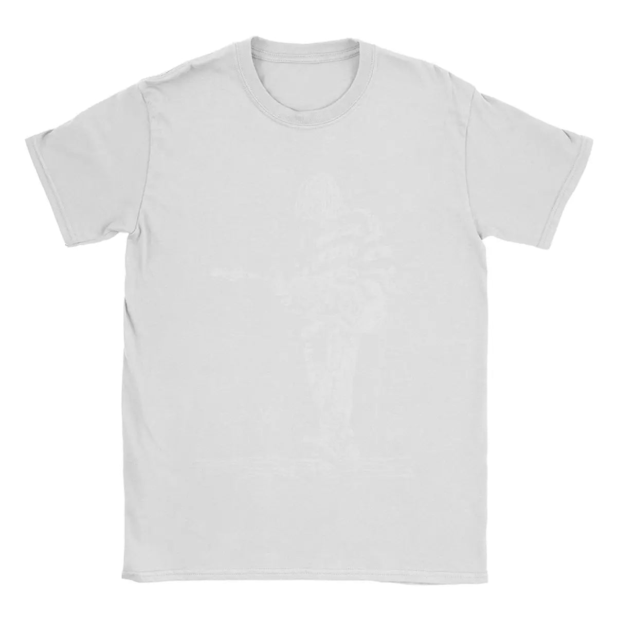 Kurt Cobain Guitar Men's T Shirts Cool Tee Shirt Short Sleeve Crewneck T-Shirt 100% Cotton Classic Clothing