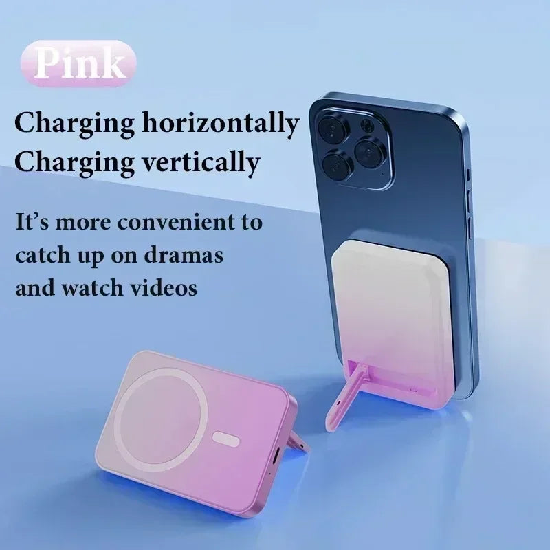 Power Bank untuk IPhone 12 13 14 15 Magnetik untuk Magsafe Power Bank Pengecas Wayarles Mudah Alih Bateri Sandaran Luaran Tambahan