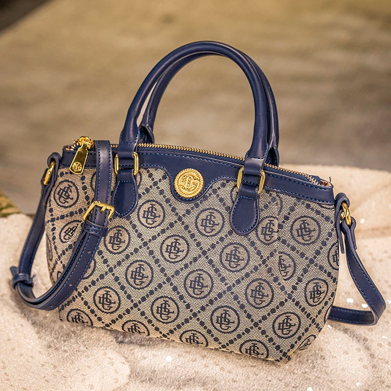 Golande Brand Women's Bag 2024 New Heavy Industry Embroidered Shell Bag Versatile Women's Satchel Shoulder Crossbody Bag