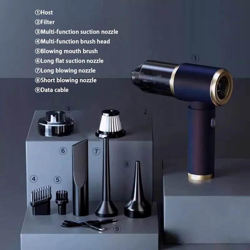 Pembersih Vakum Kereta Xiaomi Pembersih Vakum Kereta Hoover Pembersih Vakum Rumah Kuasa Tinggi Pembersih Vakum Kereta Berkuasa