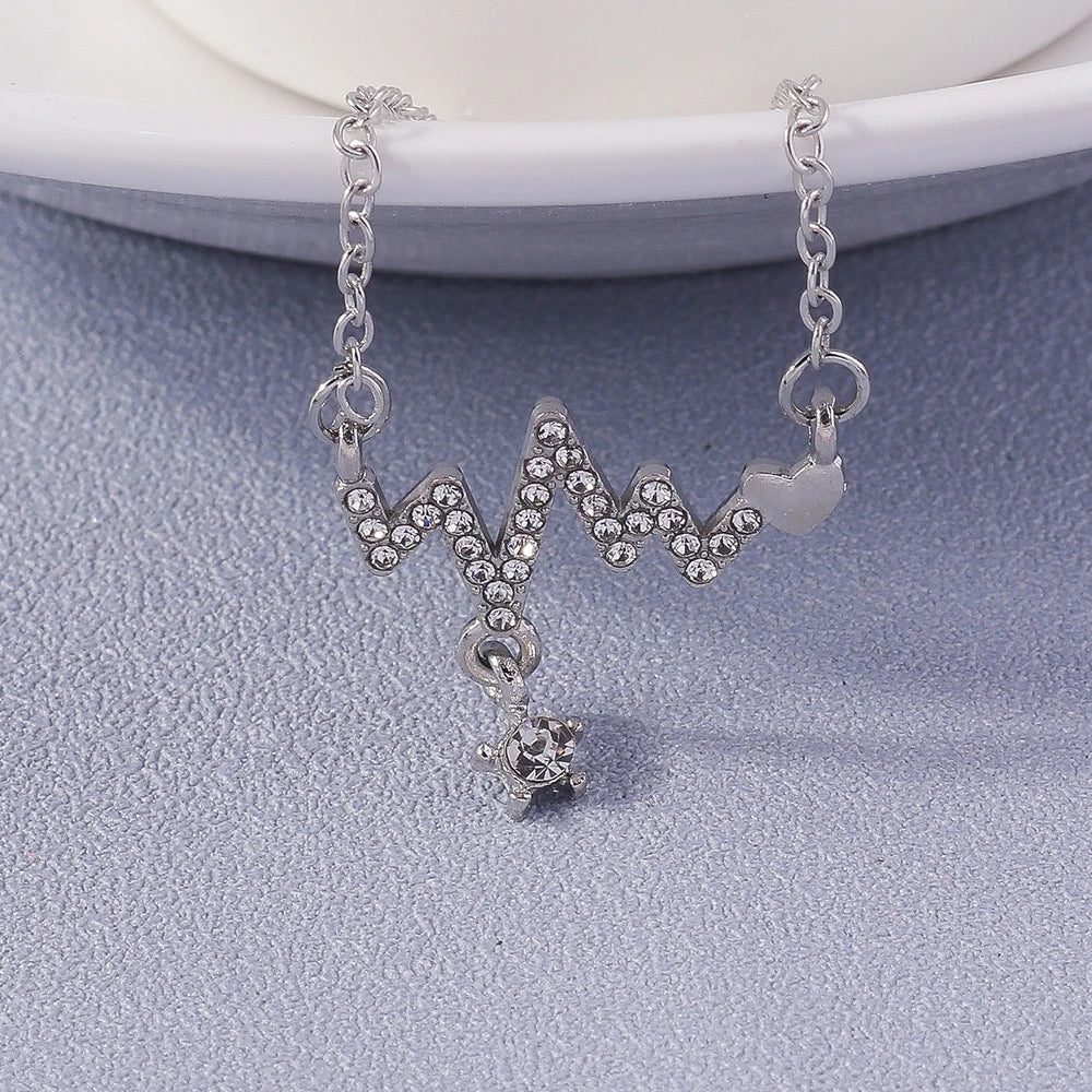 Fashion Cross Necklace for Women Men Gold Silver Color Dazzling Crystal Jesus Crucifix Necklace Christian Jewelry Wholesale