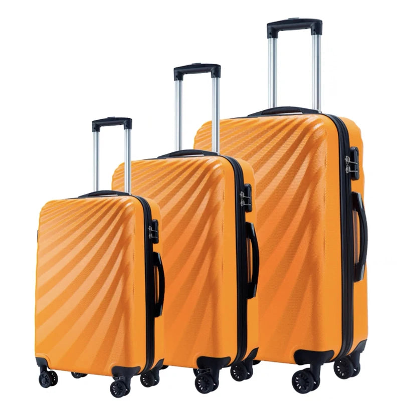 Bagasi Perjalanan Panas Beg pc beg pakaian Lelaki Rolling luggage on Wheels Jenama wanita 20/24/28 inci Beg Troli vs kotak troli
