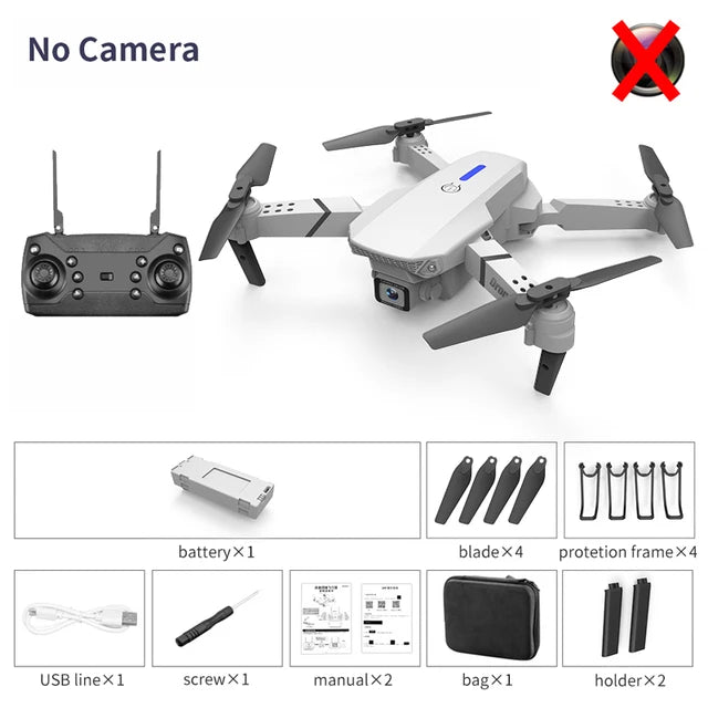 Dron M12 untuk Kanak-kanak Mini Dron dengan Kamera untuk Dewasa 4K HD Dron Simulator Barang Hebat WIFI FPV Hadiah Mainan Pemula Jejak Penerbangan