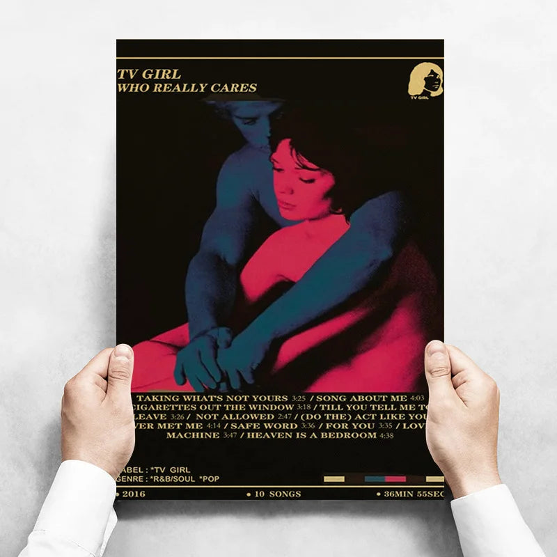 Mitski Drake Deftones Band Girl Lovers Poster Album Muzik EstetikRapper Kanvas Lukisan Poster Hiasan Dinding Bilik untuk Dinding