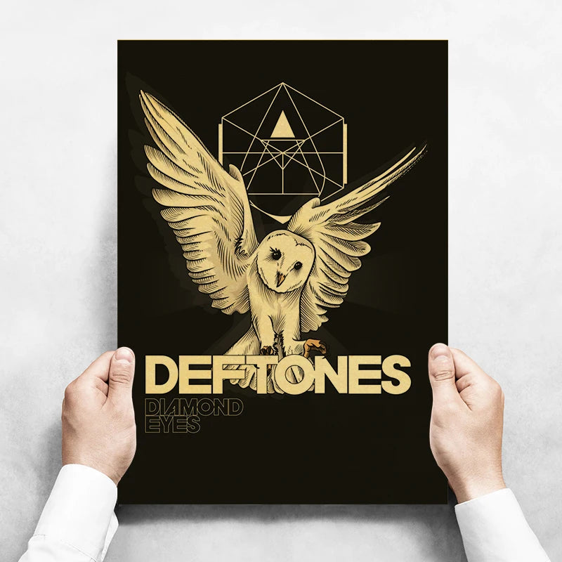 Mitski Drake Deftones Band Girl Lovers Poster Album Muzik EstetikRapper Kanvas Lukisan Poster Hiasan Dinding Bilik untuk Dinding