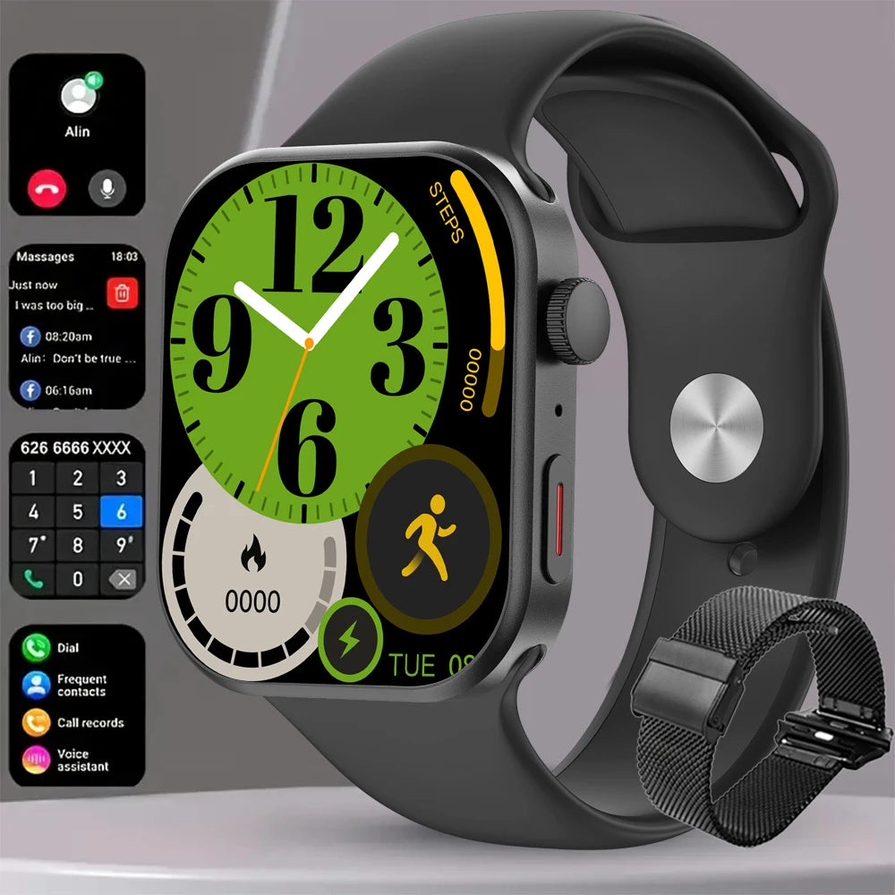 Baru Untuk Jam Tangan Huawei FIT 3 Jam Tangan Pintar Wanita Lelaki Jam Tangan Sukan Skrin HD GPS NFC Penjejak Kesihatan Panggilan Suara Jam Tangan Pintar Fesyen