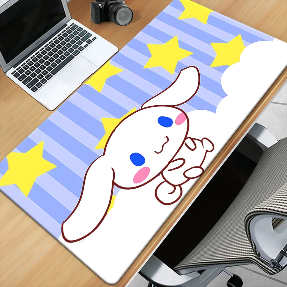 Cinnamoroll mouse pad, keyboard, gaming accessories, mouse pad, gaming office computer, PC gaming console, laptop, writing desk