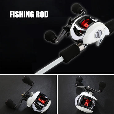 Portable Fishing Rod High Fishing Weight Light Feel Fishing Rods Suitable for Freshwater Carp Fishing