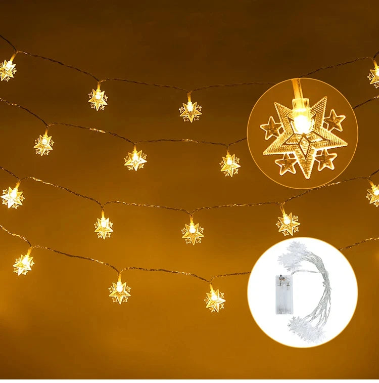 Bintang Bulan Eid Mubarak String Light 2024 Hiasan Ramadan Untuk Rumah Ramadan Kareem Islam Hiasan Pesta Muslim Hadiah Idul Adha