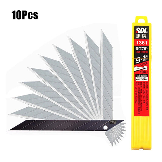 Retractable Utility Knife Box Cutter Letter Opener Wide Safety Locking Blade Pocket Craft Knife For Office Knife Cutting Carton