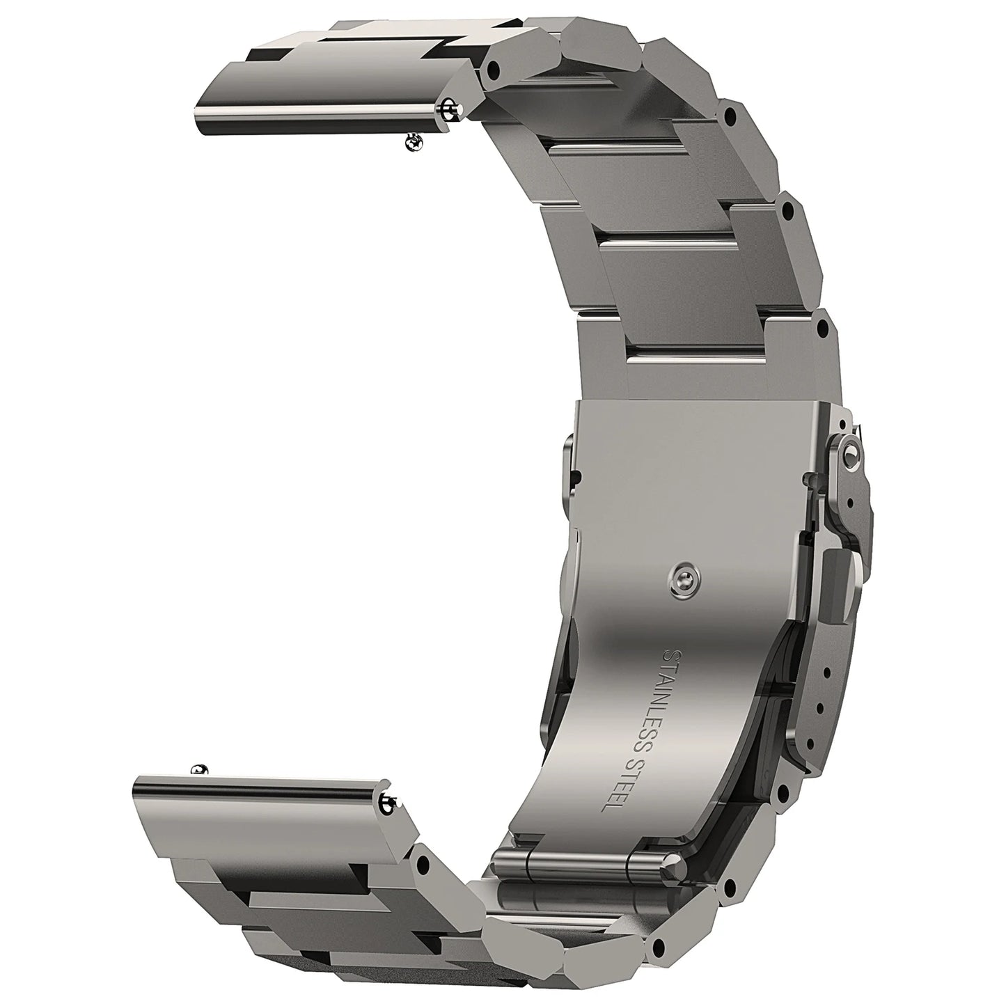 Tali 22MM untuk KOSPET TANK T3 Ultra TANK M3 Ultra TANK T3 TANK M3 TANK T2 Smart Watch Metal Strap Wrist Gelang Keluli Tahan Karat