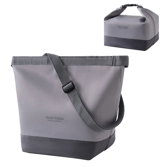 Portable Lunch Bag for Women Insulated Lunch Box Tote Waterproof Office Food Shoulder Bags Cooler Bag Thermal Bag Bento Pouch