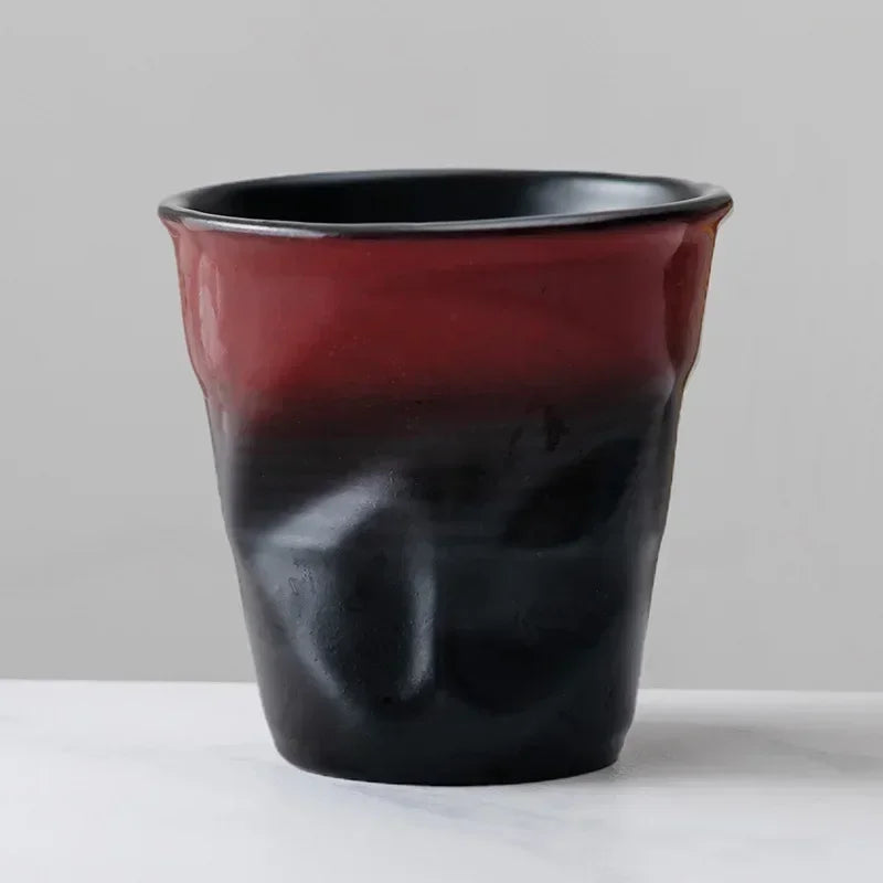 Cawan Kopi Seramik, Cawan Tembikar, Cawan Teh Porcelain, Air Minuman, Cawan Teh, Tukar Kiln, 200ml, 1Pc