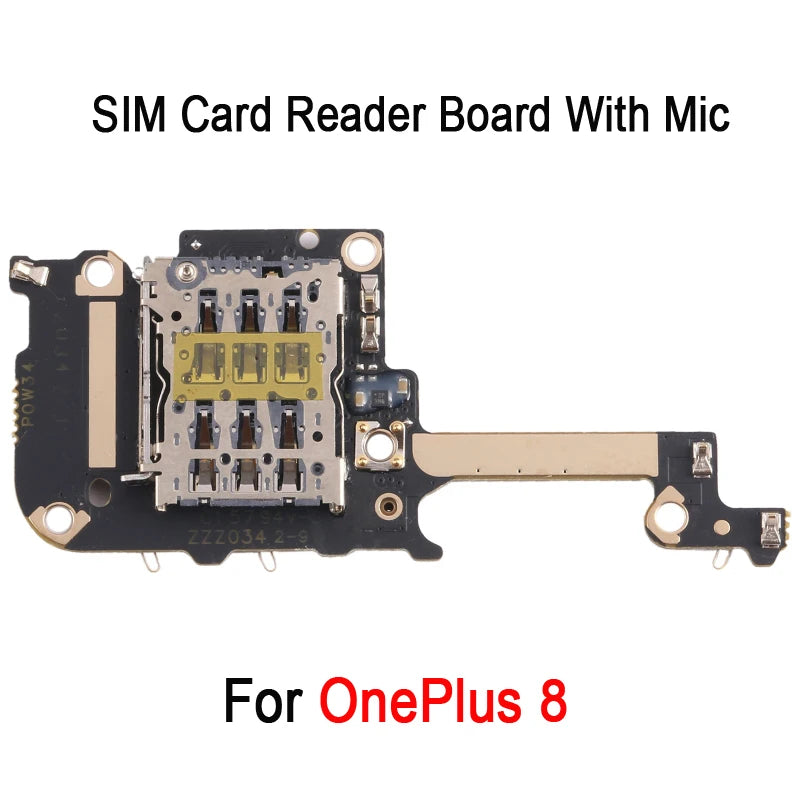 Menggantikan Papan Pembaca Kad SIM Dengan Mic Untuk OnePlus 7t / 7 Pro / 8/11